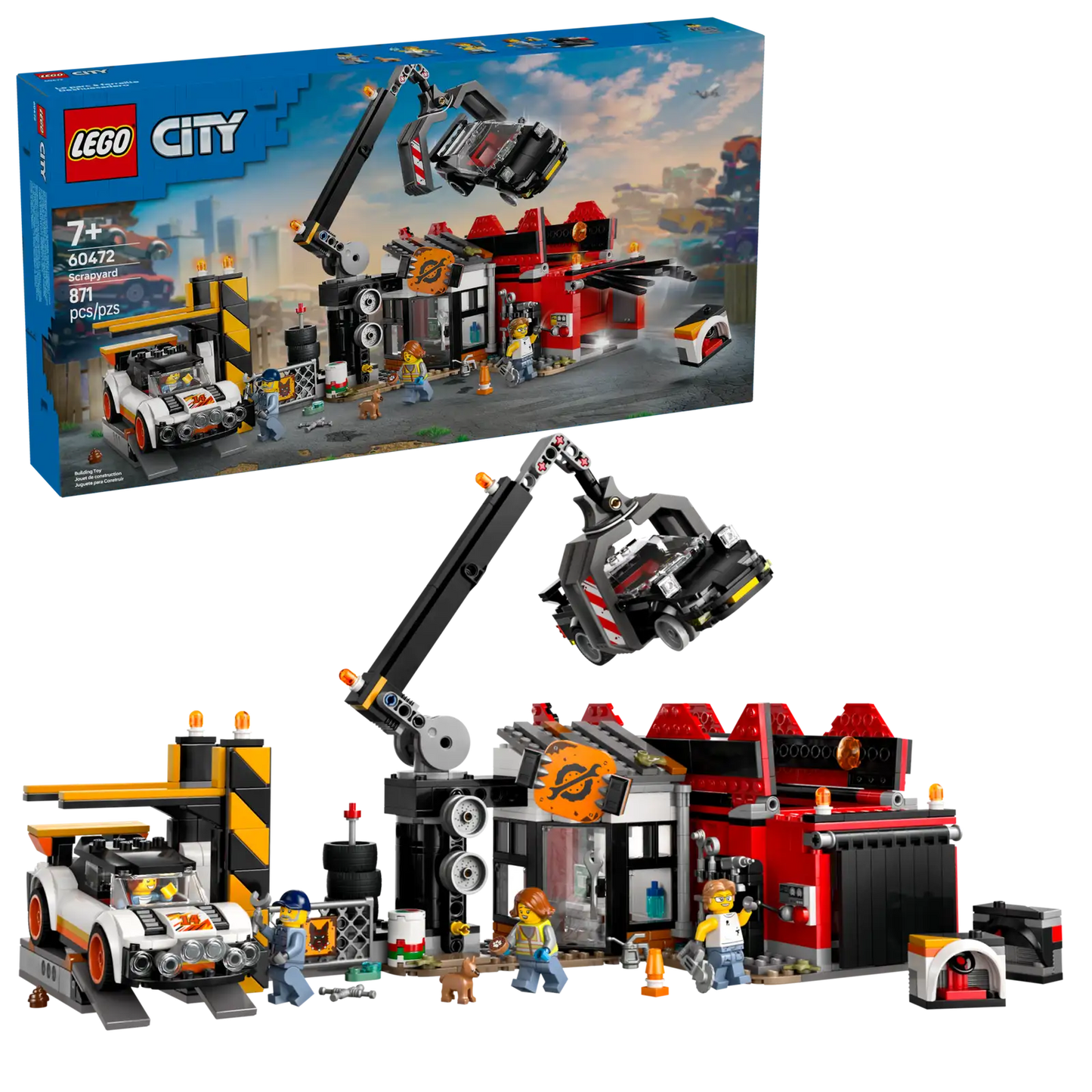 Scrapyard with Cars #60472