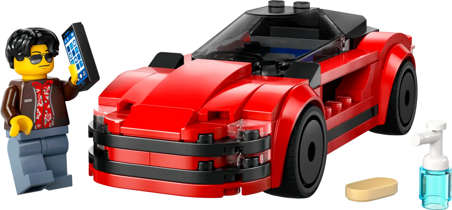 Red Sports Car #60448