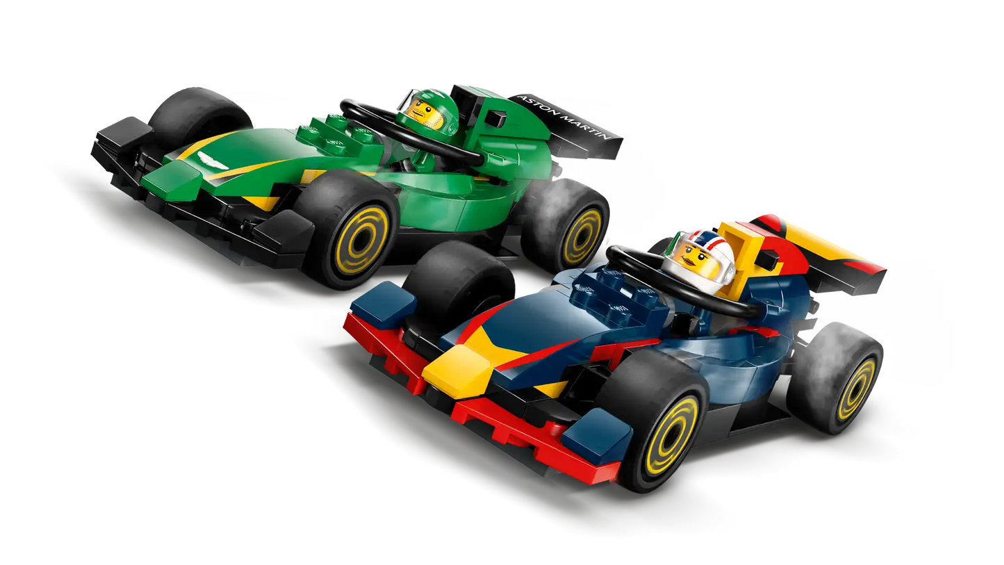 F1® Truck with RB20 & AMR24 F1® Cars #60445