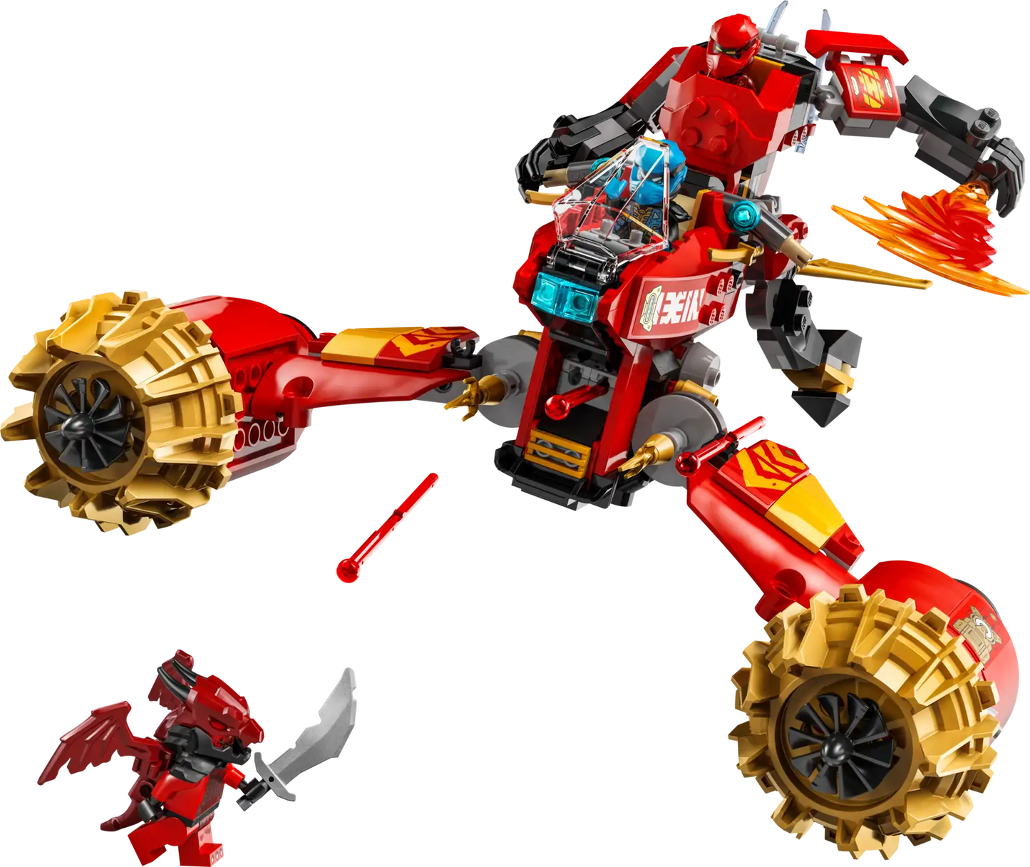 Kai's Mech Storm Rider #71830